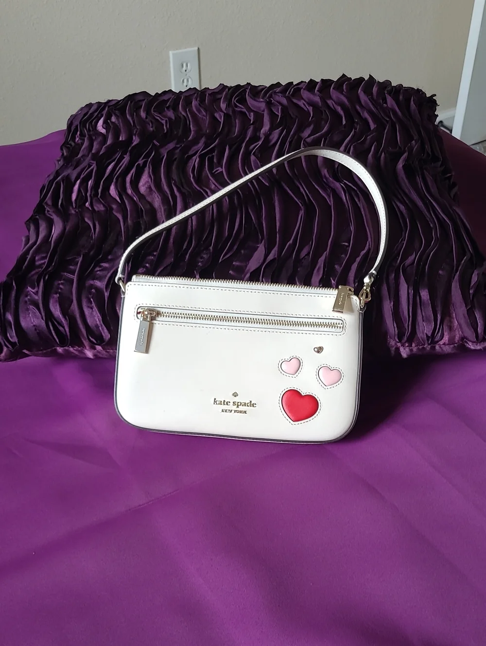kate Spade Convertible Sweet Heart Wallet-Wrislet